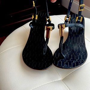 Tory Burch wedge sandals size 6